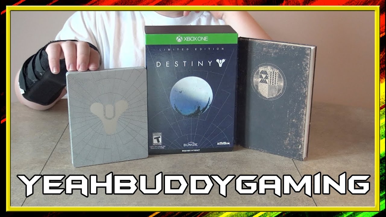 Destiny Limited Edition Unboxing - Xbox One - YeahBuddyGaming