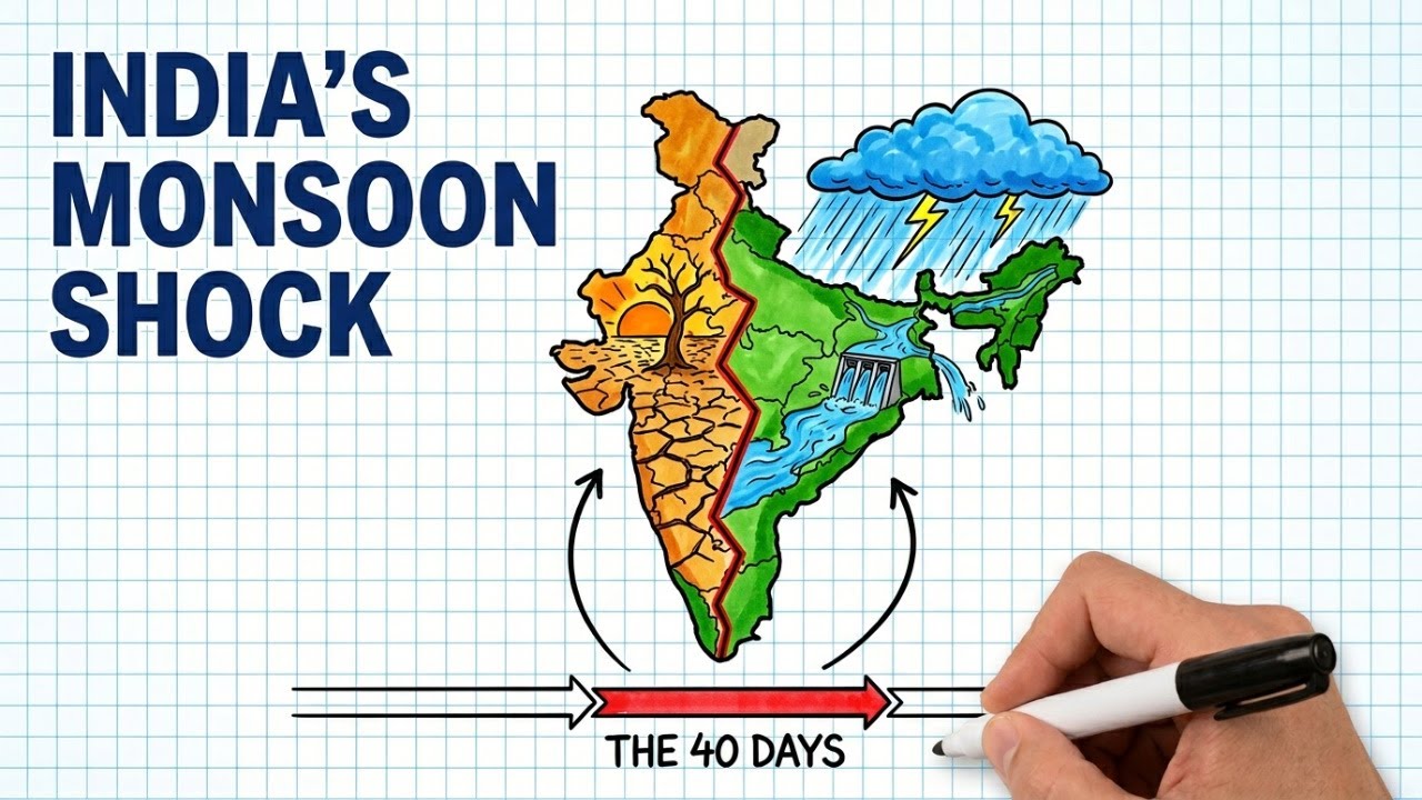 India's Monsoon Problem: 40 Days That Change Everything