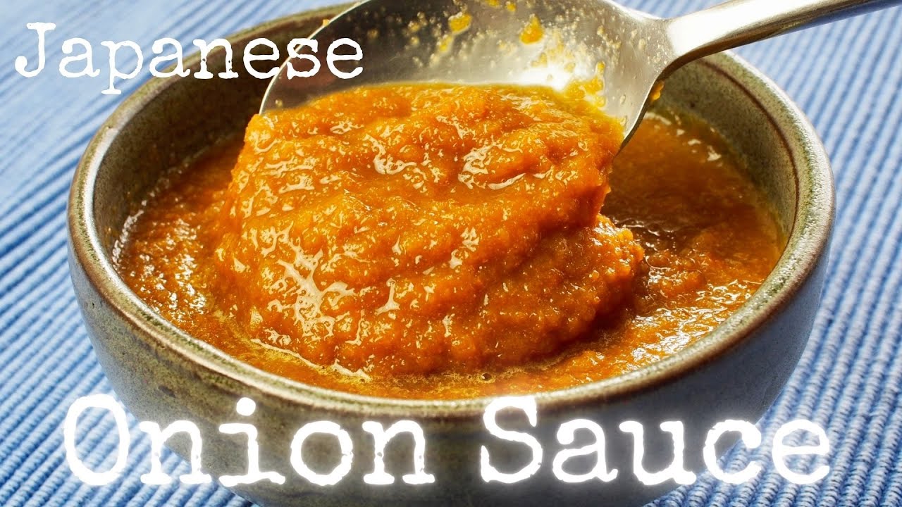 How to make Japanese Onion Sauce by kurumicooks authentic tasty easy healthy Japanese cooking