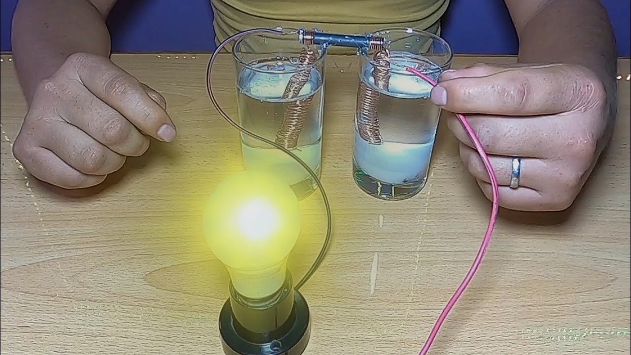 como producir energía eléctrica con agua y sal ¿será verdad?