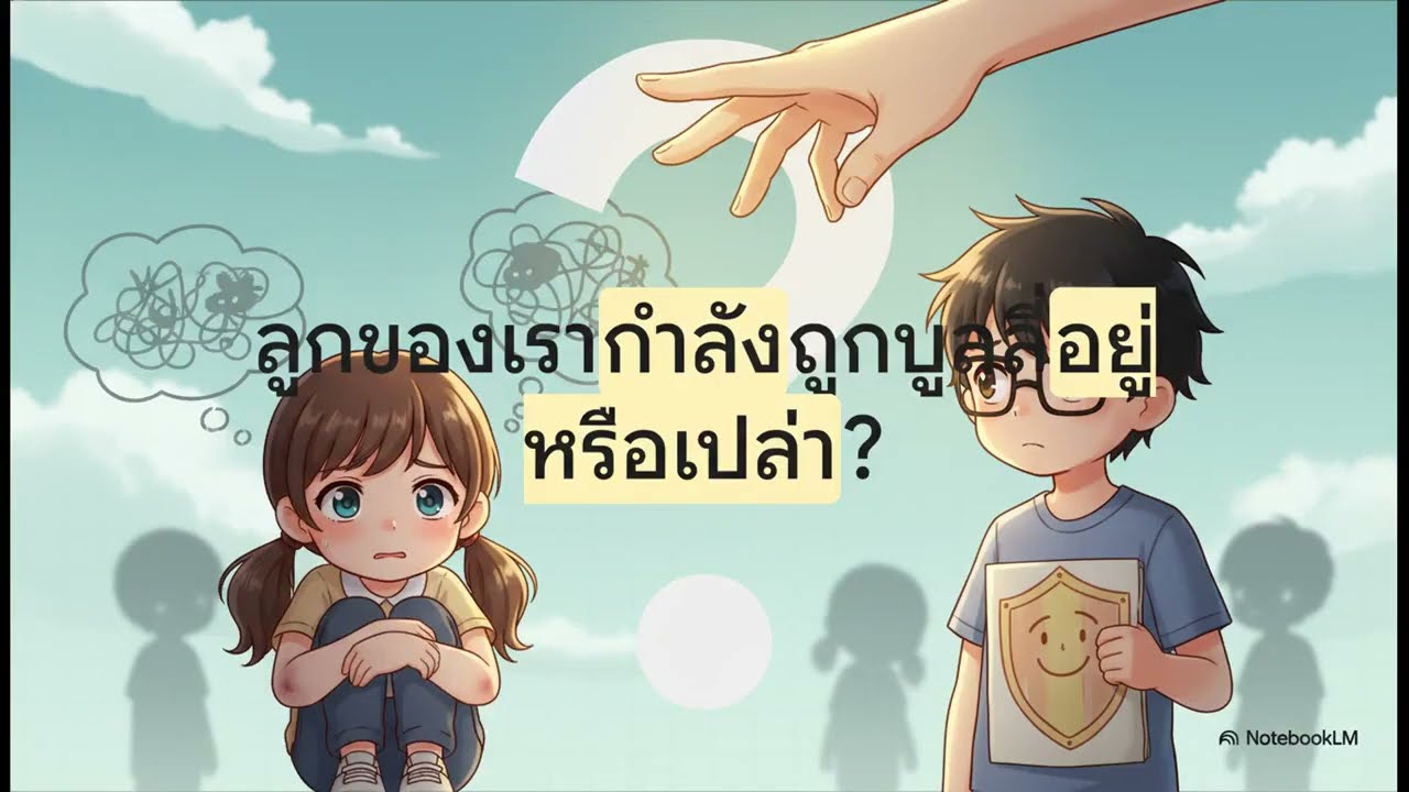เสริมพลังให้ลูก...เมื่อถูกบูลลี่