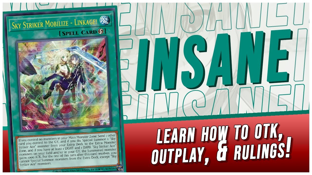 EVERYTHING YOU NEED TO KNOW ABOUT THE NEW SKY STRIKER SPELL LINKAGE! (OTK Combo, Tips, Rulings)