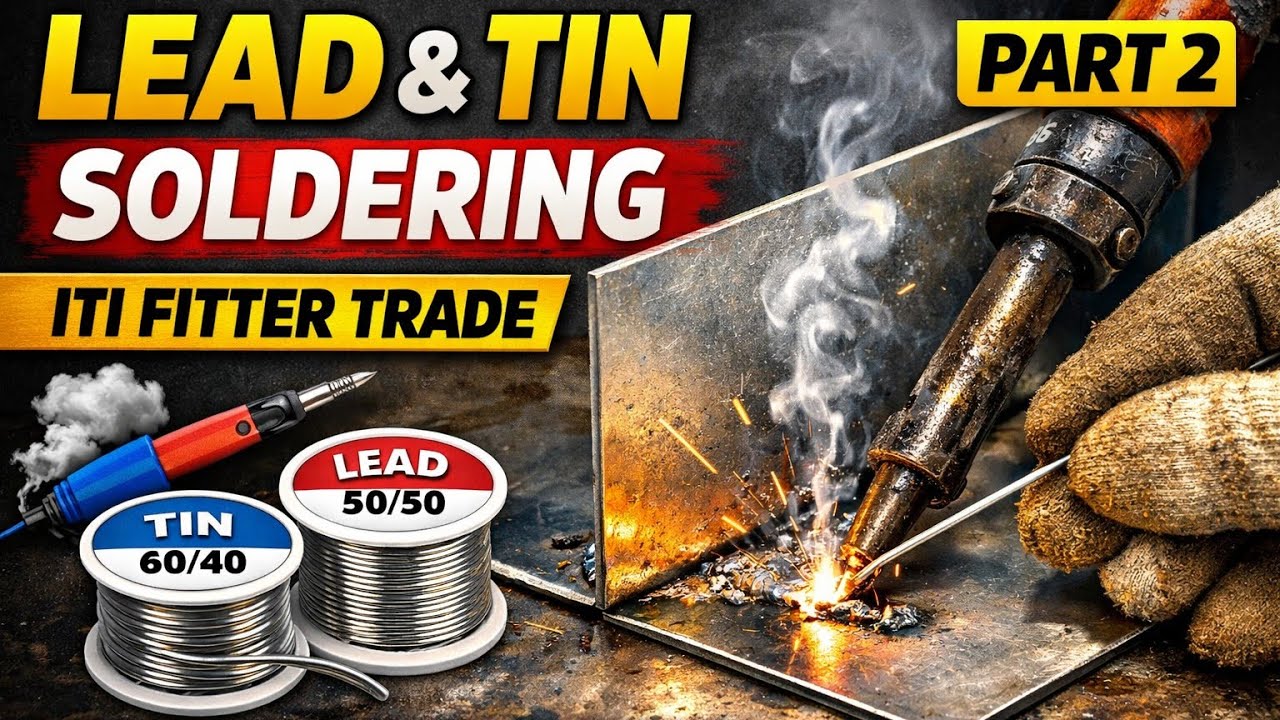 Soldering | Fitter | Theory class part 2 | by Abhishek Sir