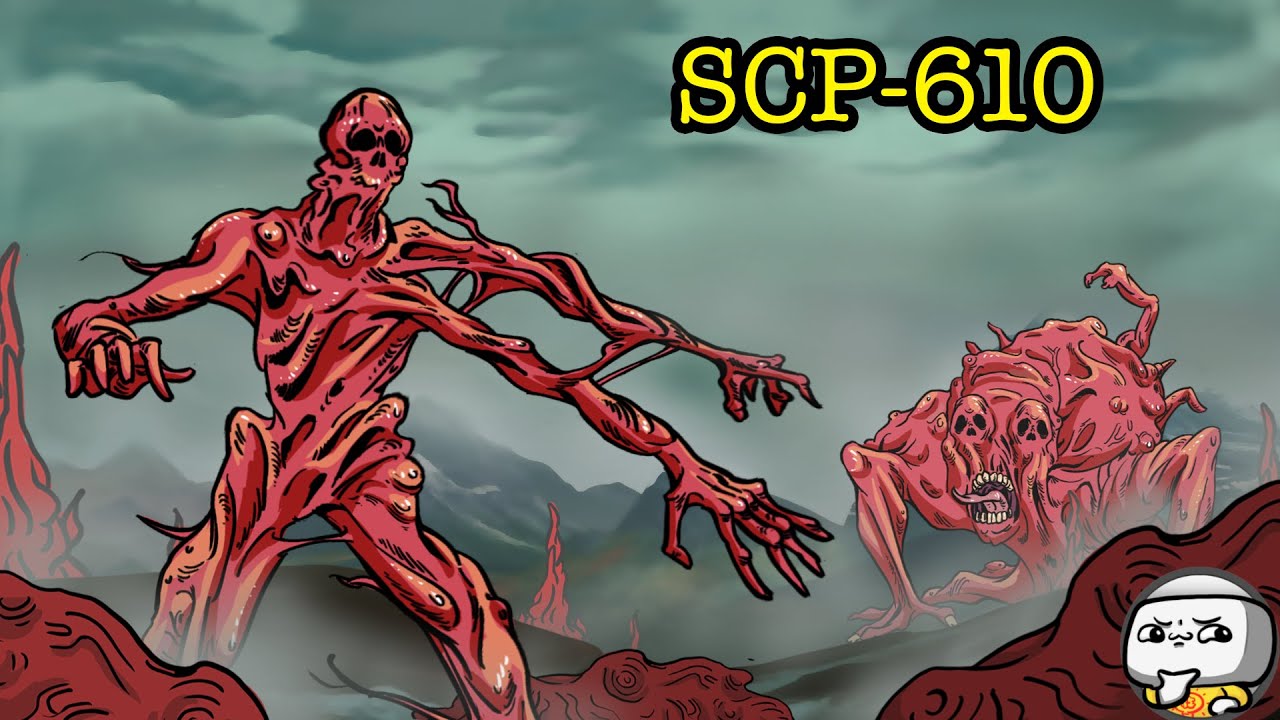 SCP-610 The Flesh that Hates (SCP Animation) ft. @SCP Animated - Tales From The Foundation