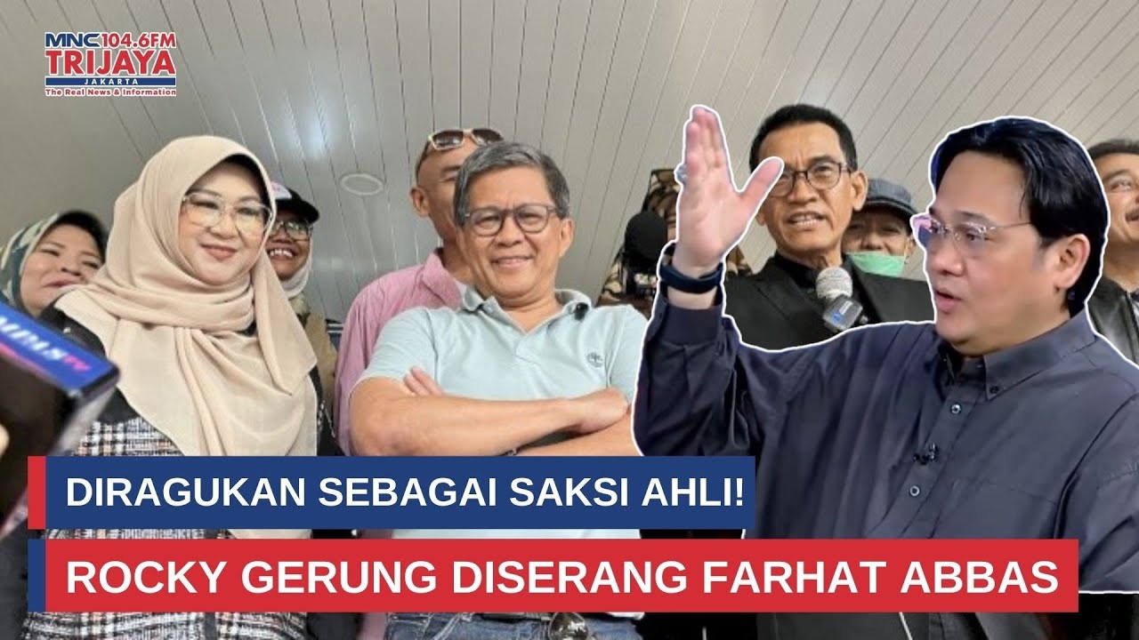 Farhat Abbas Tegas: Rocky Gerung Tak Punya Kompetensi di Kasus Ini I Trijaya Update