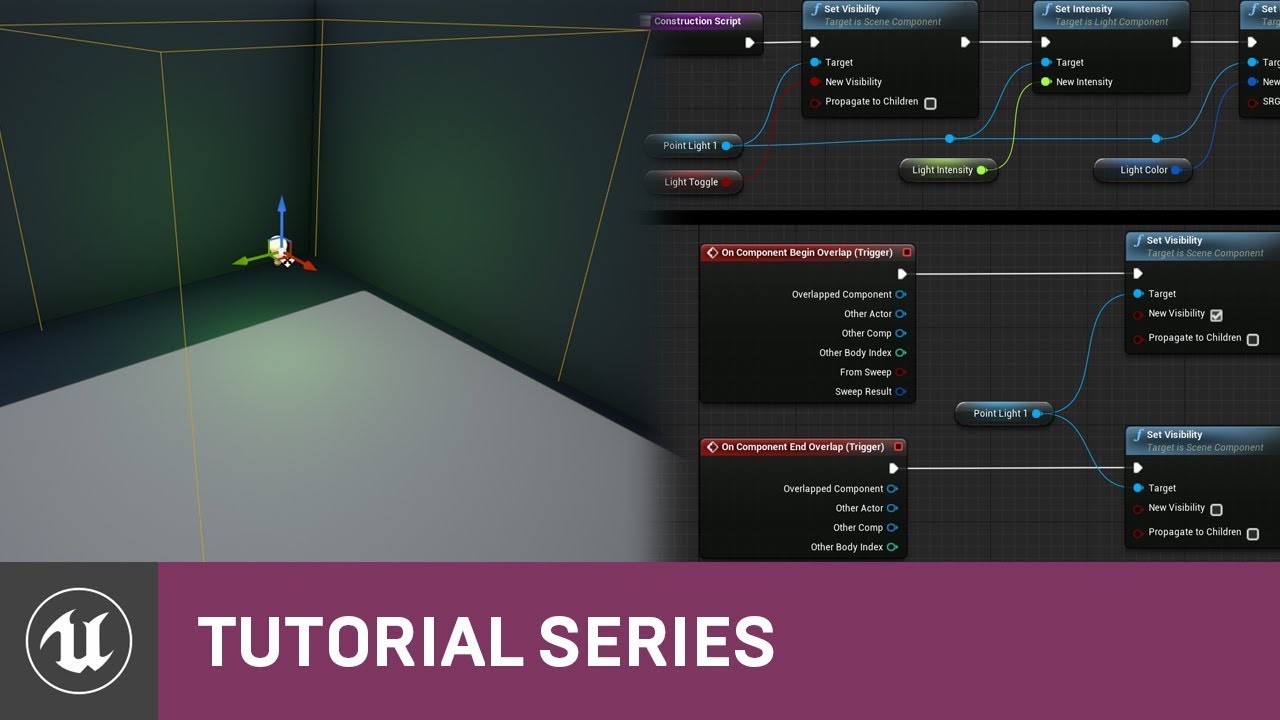 Blueprint Quickshot: Triggerable Light | 01 | v4.7 Tutorial Series | Unreal Engine