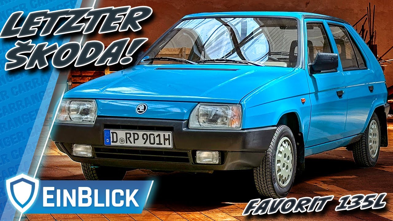 Der LETZTE Škoda war so gut wie ein GOLF! Škoda Favorit 135L (1992) - Wie fährt er 30 Jahre später?