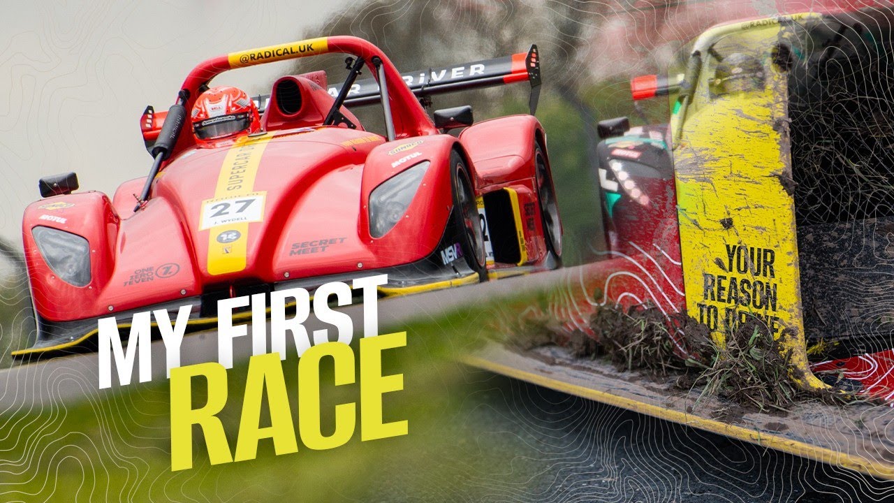 My First RACE as a ROOKIE Driver | Radical SR3 XXR Donington Park  | 4K