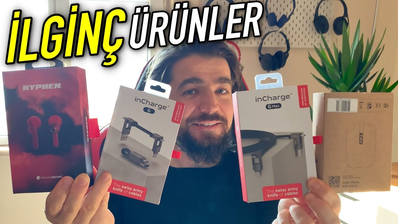 PRATİK VE KULLANIŞLI ÜRÜNLER! Hypen 2 TWS , TAU, inCharge 6 & Max incelemesi