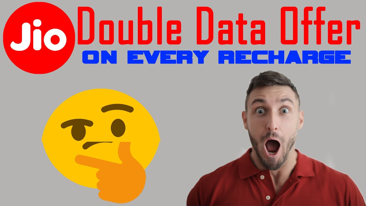 Double Data on Ever Recharge in Jio Prepaid | Secret trick to get Jio Double Data offer Plan 😱😱