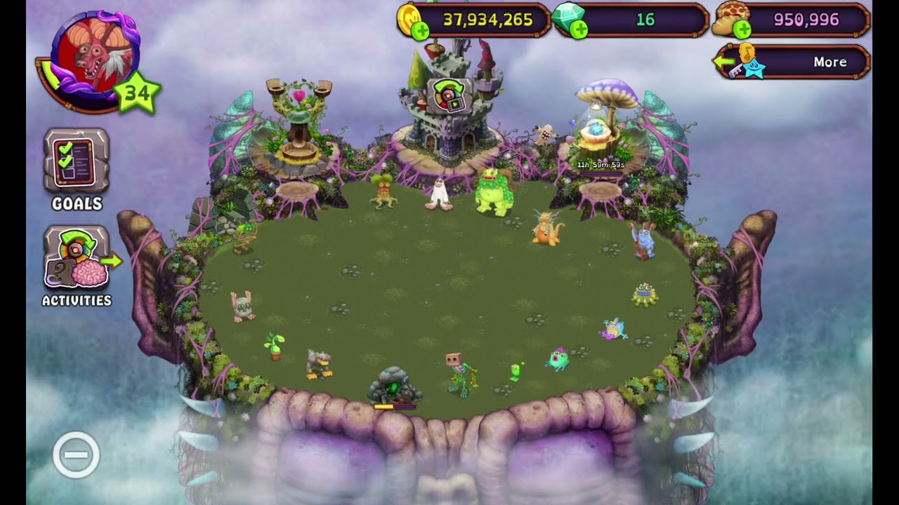  My singing monsters