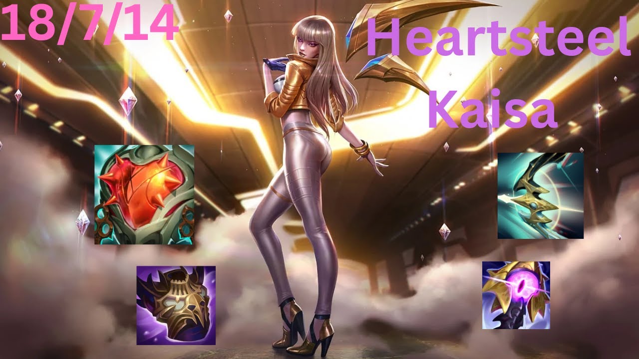 Heartsteel Kaisa Carrys the Game! (off meta adc build)