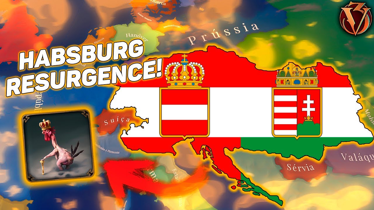 A ALEMANHA DOS HABSBURGOS! | Victoria 3 ÁUSTRIA #01