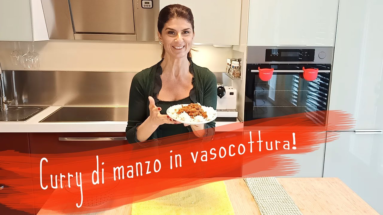 Spezzatino di manzo in vasocottura, cucinato secondo la ricetta indiana!!