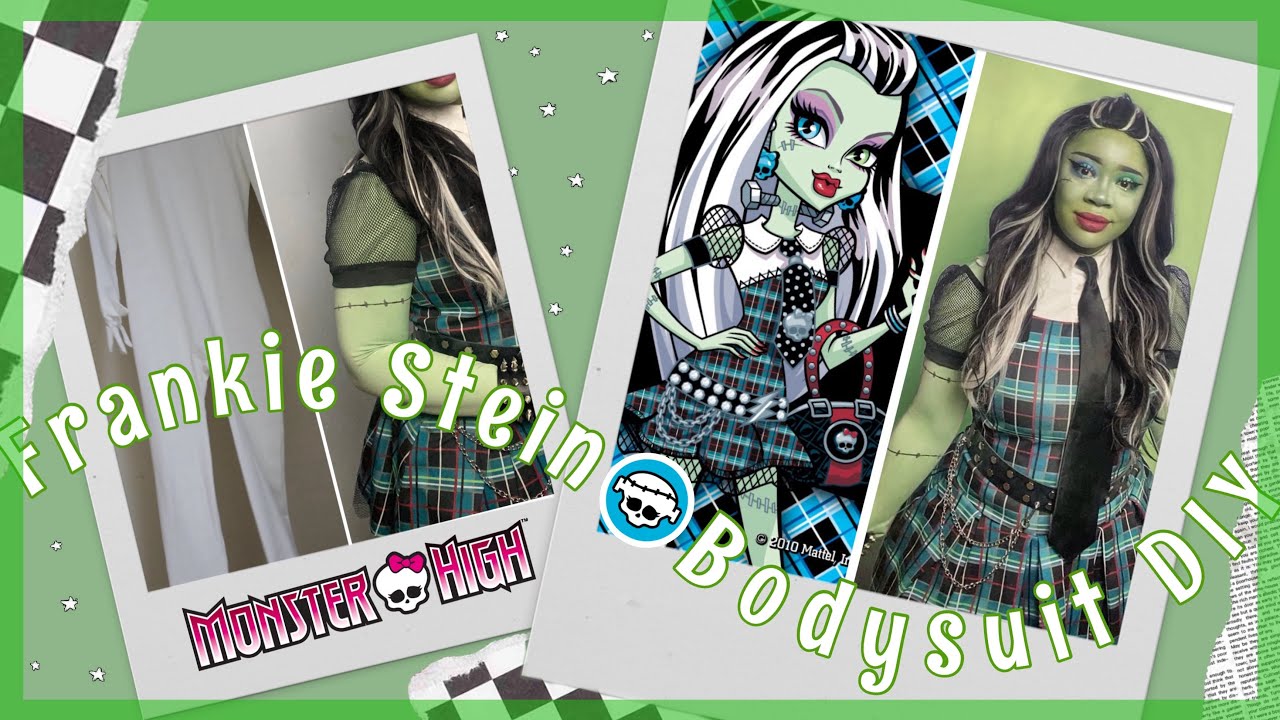 Frankie Stein Bodysuit DIY | Monster High Cosplay Costume