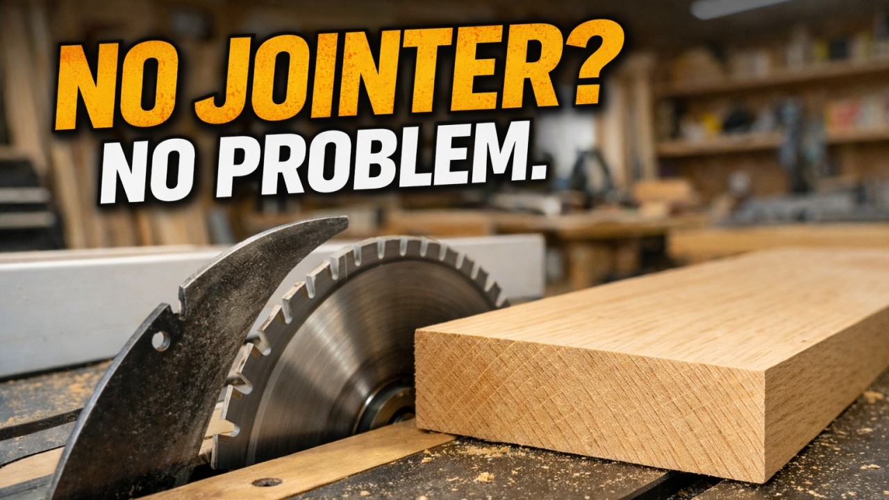 Jointing Boards is One of the Most Important Woodworking Skills