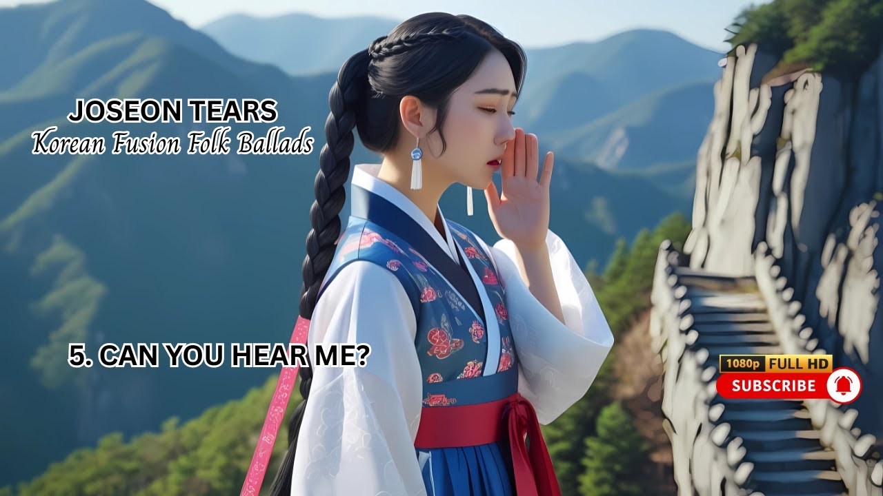 5. CAN YOU HEAR ME. Emotional Korean Folk Fusion Ballads. Joseon Pop. #KoreanMusic, #KoreanSong 💖🌸🎶
