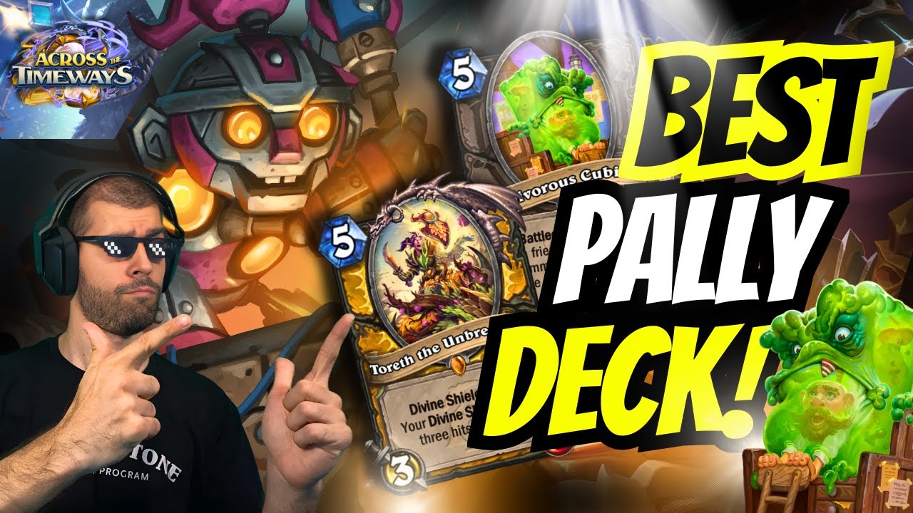 🎈⚔️ EASY LEGEND with BUBBLE PALLY! Hearthstone Guide & Gameplay 💥