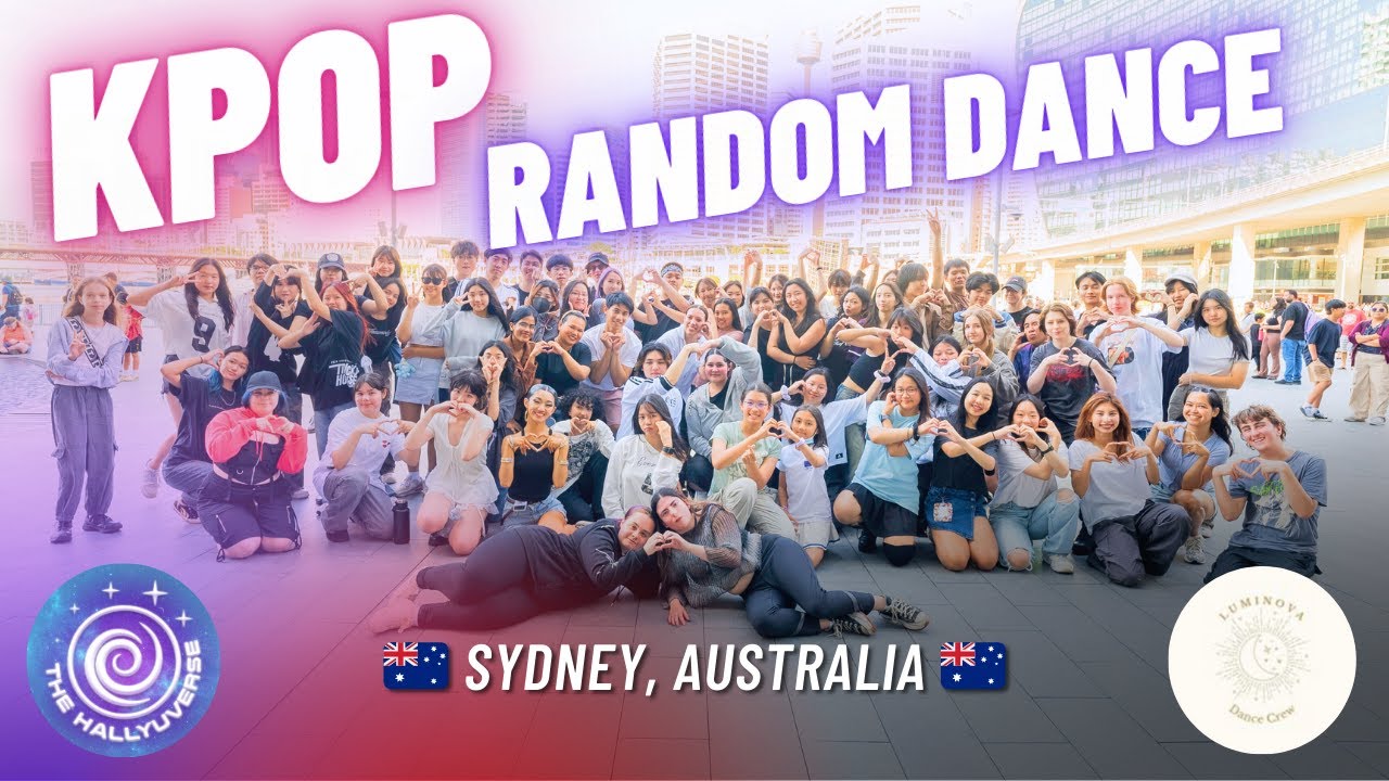🇦🇺 Kpop Random Play Dance in Sydney with Luminova Dance Crew!