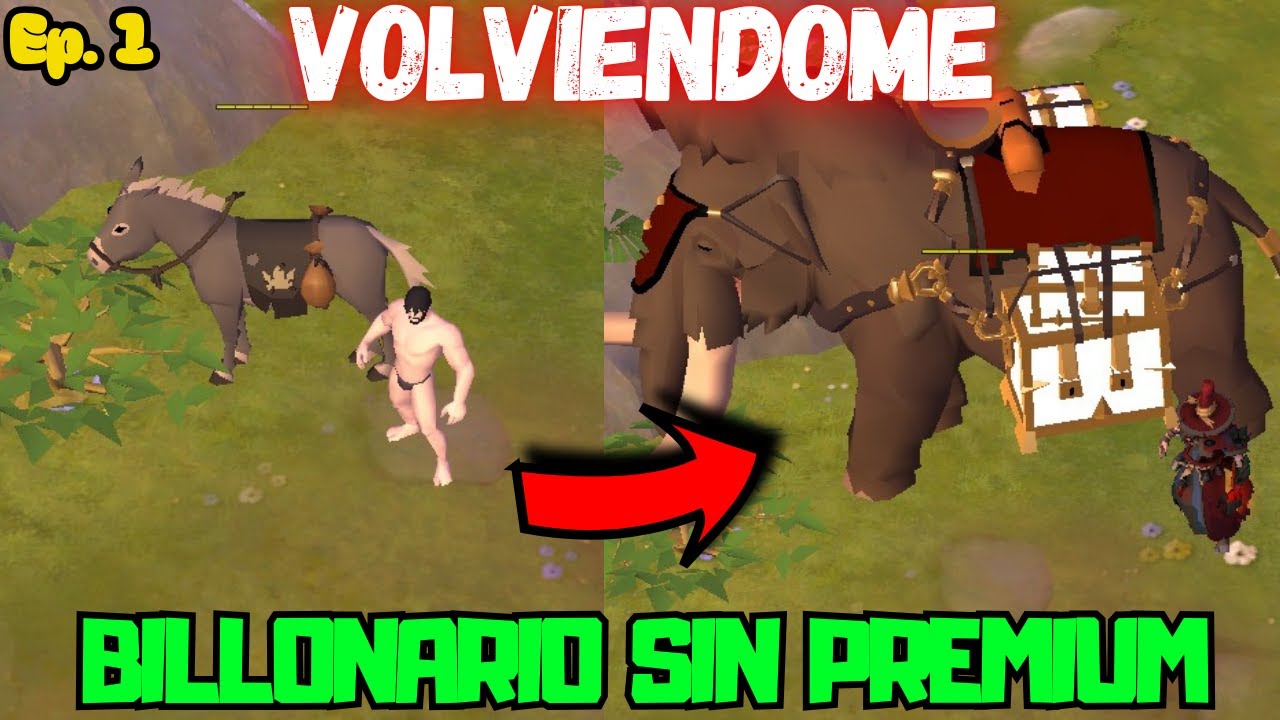 Billonario sin premium y solo crafteando desde zona Segura ¿Es posible? Ep.1 / Albion Online