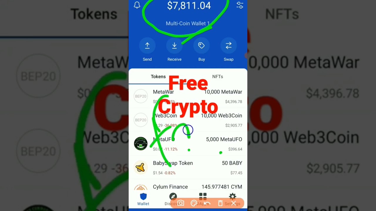 Trust wallet | free crypto |  airdrop earning करें #crypto#airdrop #bitcoin#onlineearning