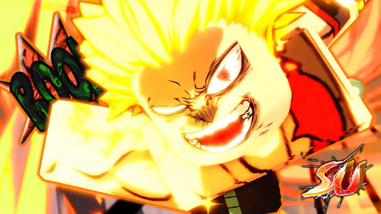 Bakugo has the SAUCIEST Combos in Shonen Unleashed