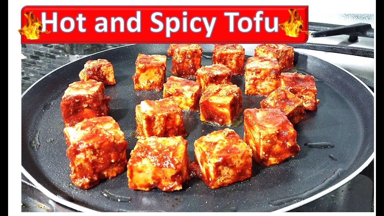 Hot and Spicy Shriracha Tofu | Winter Special | by Rinku