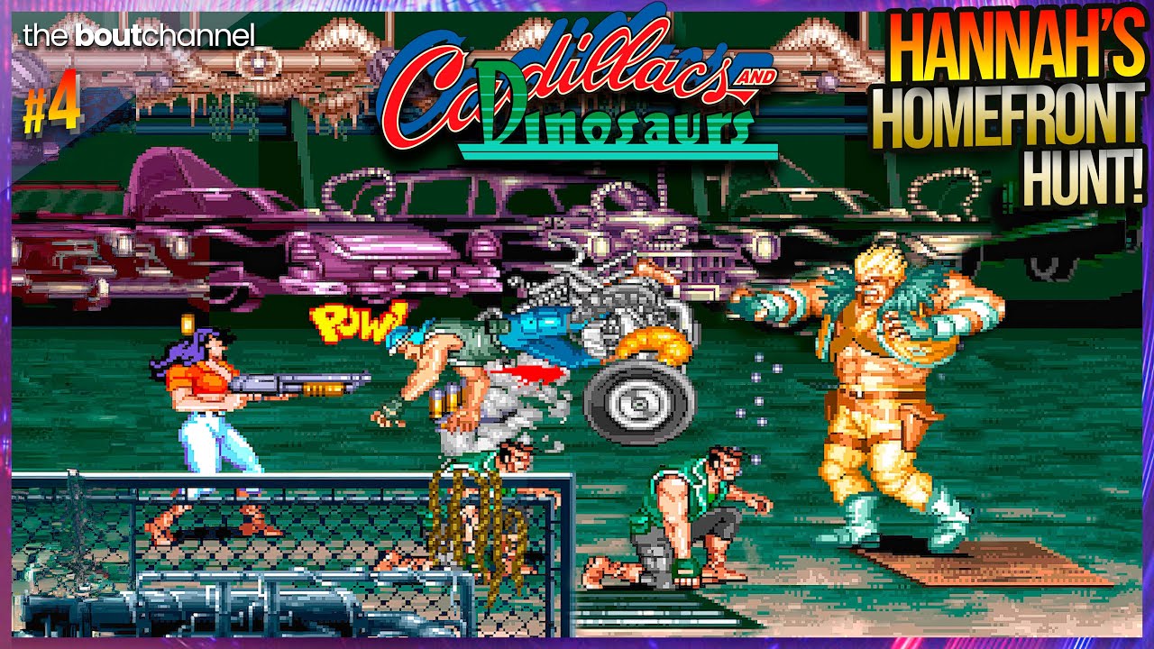 Cadillacs and Dinosaurs (Arcade Gameplay, 