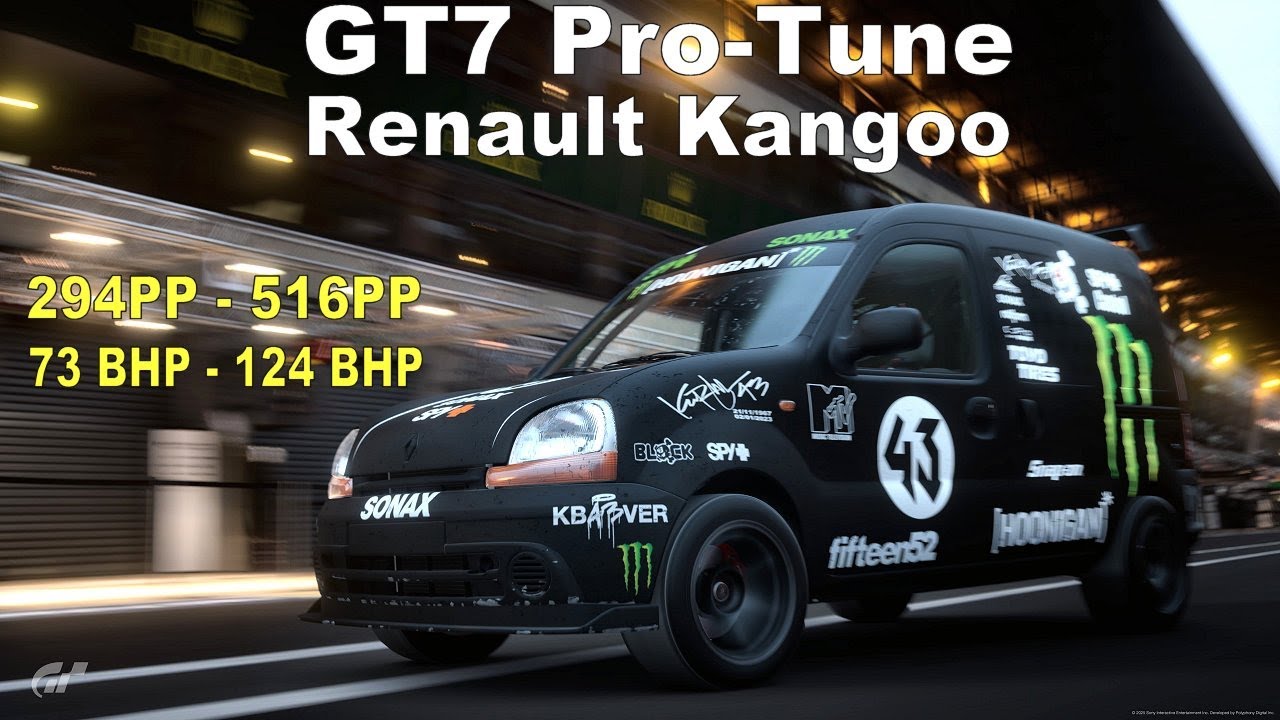 GT7 Renault Kangoo Pro-Tune Gran Turismo 7 (update 1.57)
