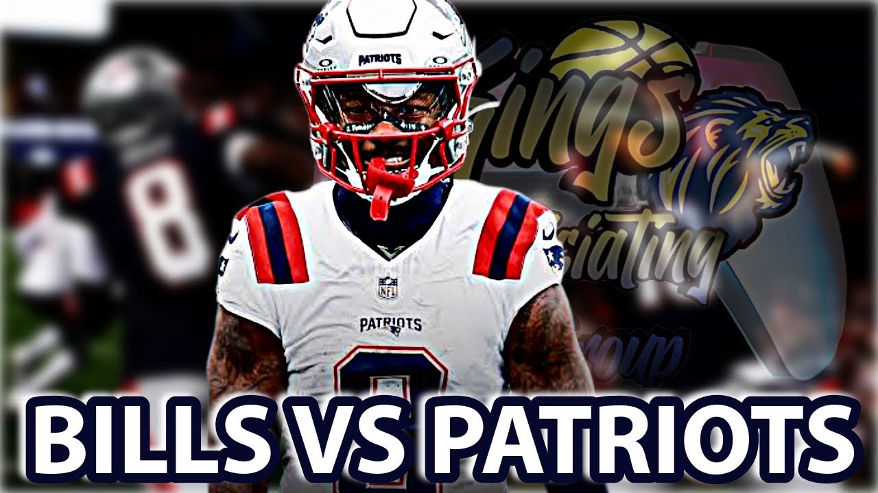 🔴LIVE - NFL - JOSH ALLEN - BILLS VS DIGGS - PATRIOTS