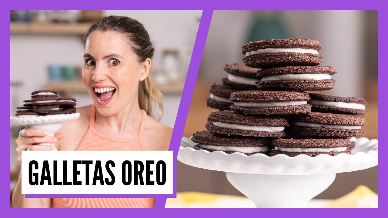 ¿Cómo hacer GALLETAS OREO caseras?