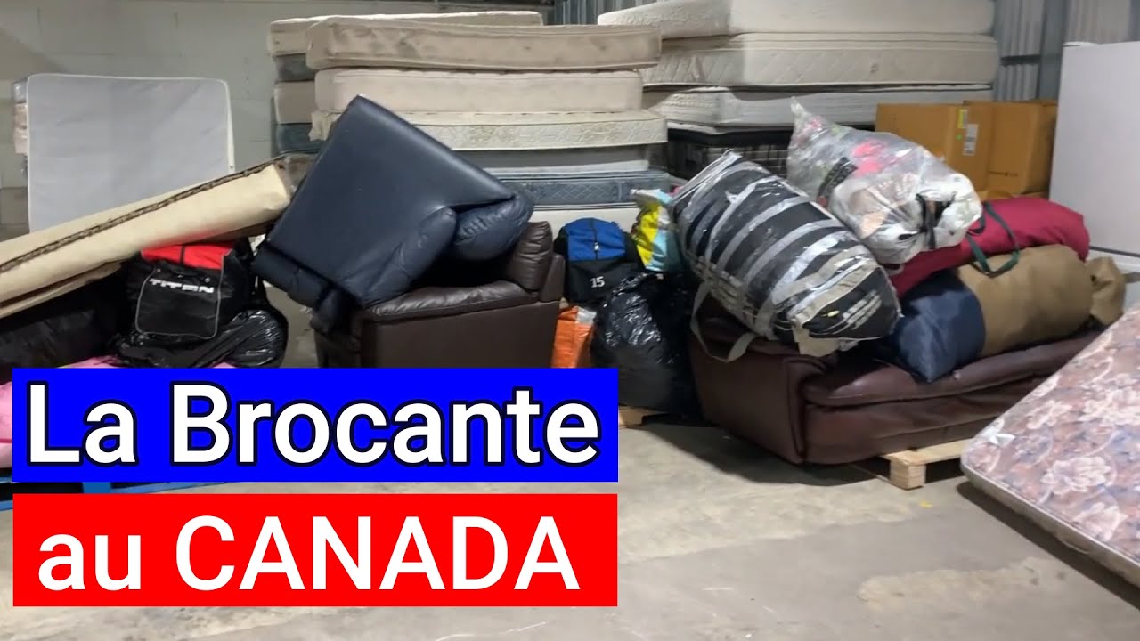 La Brocante au Canada - Le business de l' heure.