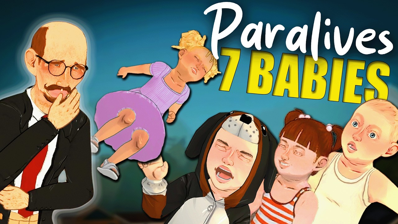 I Moved in with 7 Babies in Paralives