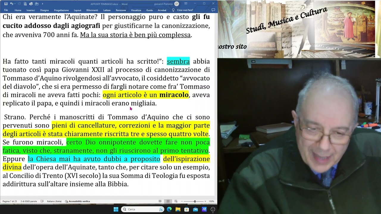 SAN TOMMASO D'AQUINO: LA SAPIENZA UMANA VORREBBE OSCURARE ANCHE LE  LUCI ESEMPLARI DEL CRISTIANESIMO