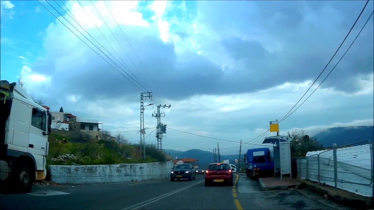 864 עד רמה כביש 85   ROAD  864 LAST PART- ISRAEL