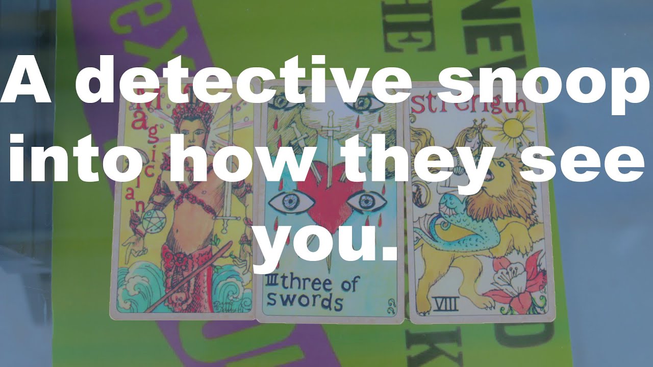 🕵🏿‍♀️😻A DETECTIVE SNOOP INTO HOW THEY SEE YOU🕵🏿‍♀️😻 - Tarot Reading