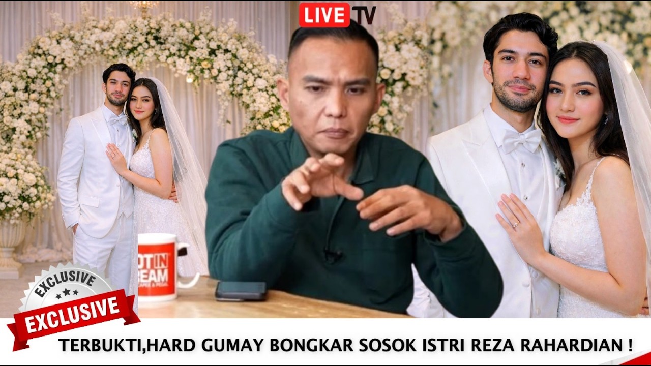 HEBOH! Hard Gumay Bongkar Sosok Istri Reza Rahadian, Ternyata Bukan Orang Sembarangan