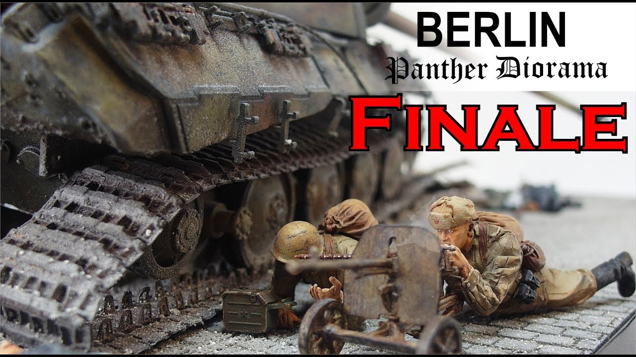 FINALE Berlin 1944/45 Panther Diorama 1/35 Teil 5