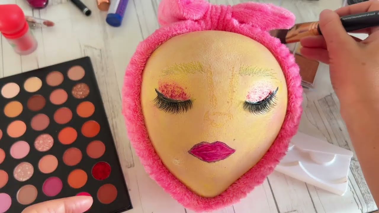  Makeup for a Pomelo – My First Video   #makeupthings #makeup #makeuptutorial #makeupartist 