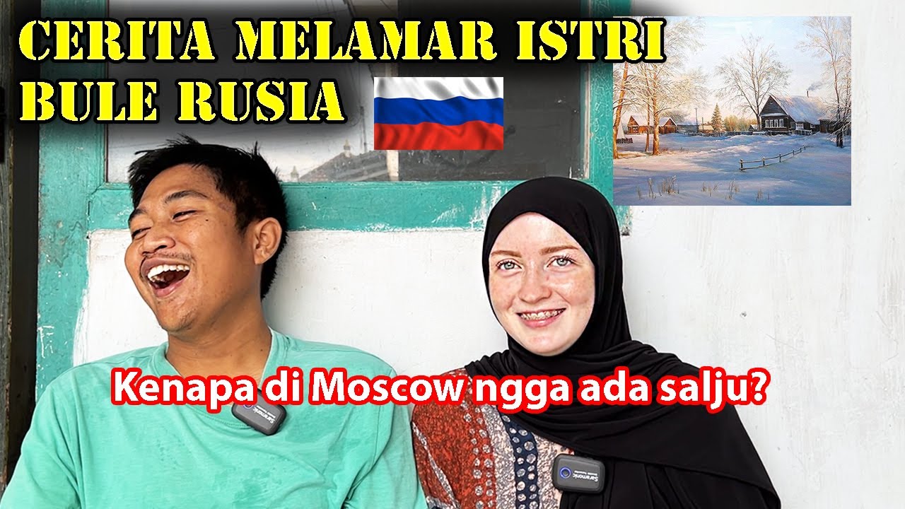 LAMARAN BULE RUSIA SAMA COWOK INDONESIA | Reaksi mertua Rusia ketemu calon suami Indonesia bahagia