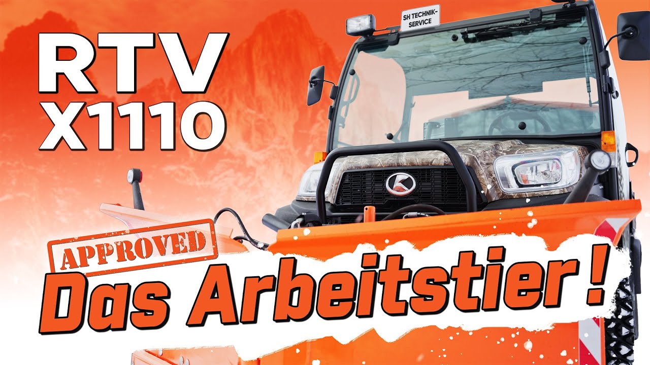 Kubota RTV X-1110 - Vorgestellt | Prädestiniert für den harten Einsatz