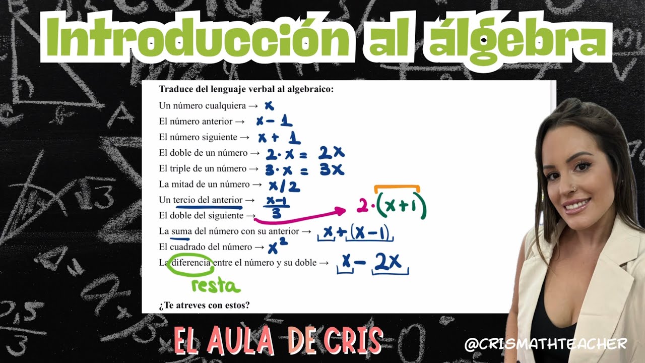 EXPRESIONES ALGEBRAICAS ✍️