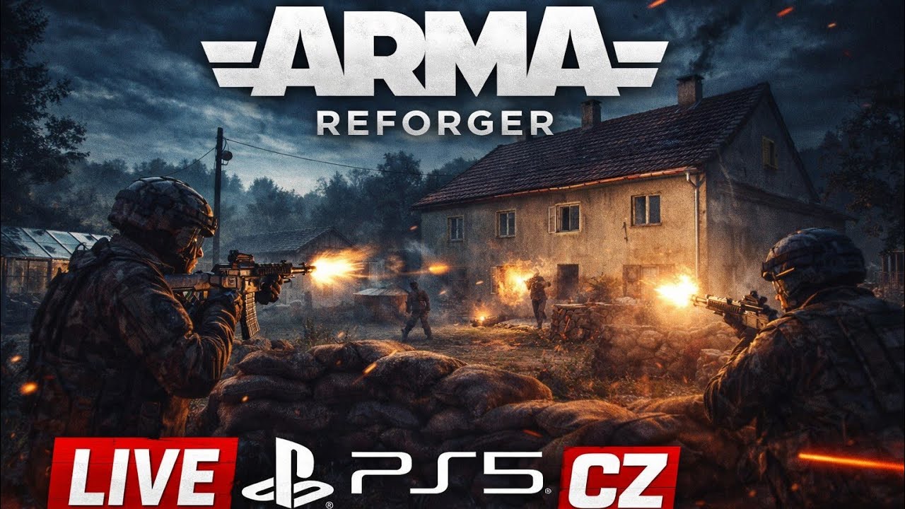ARMA REFORGER|live cz PS5|