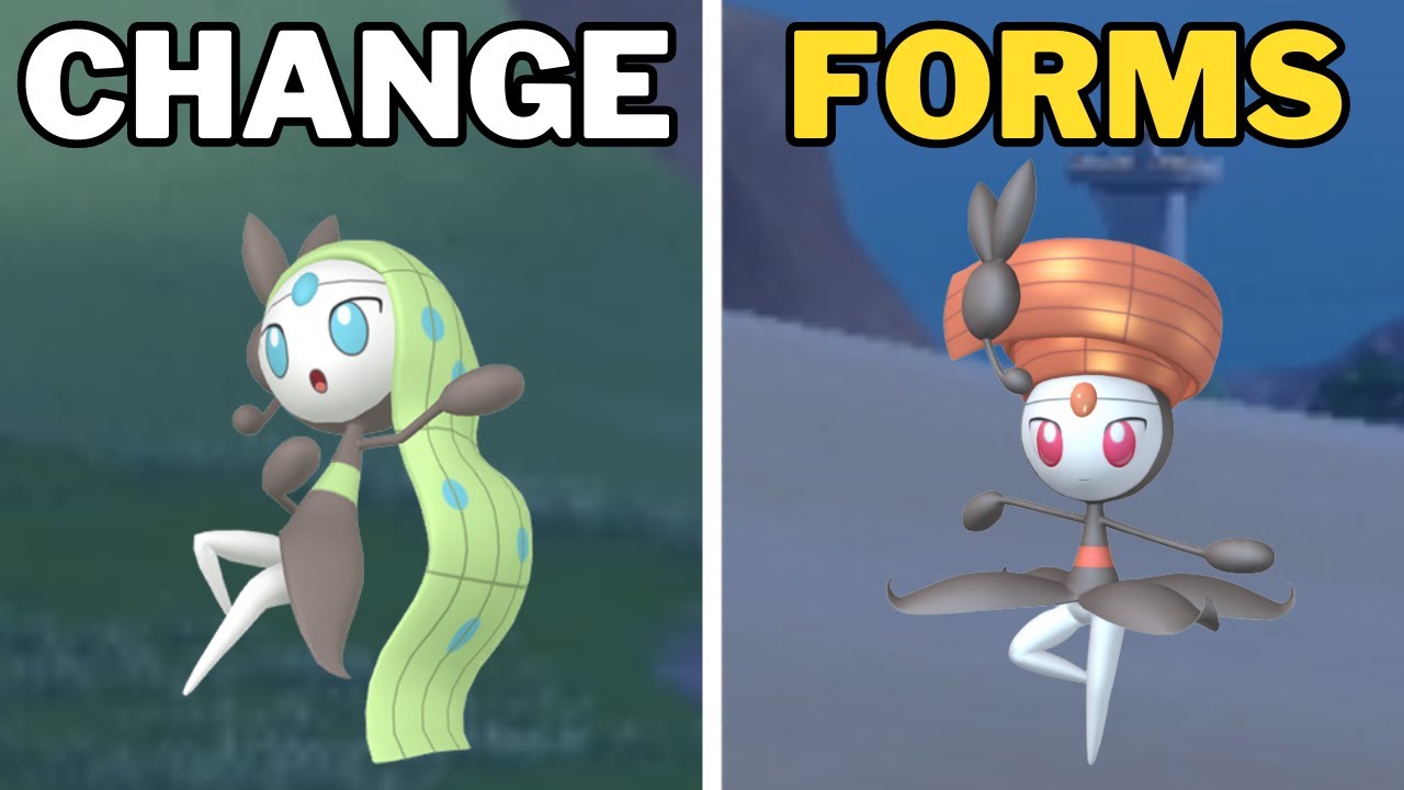TRANSFORM MELOETTA into Pirouette Form Pokemon Scarlet and Violet
