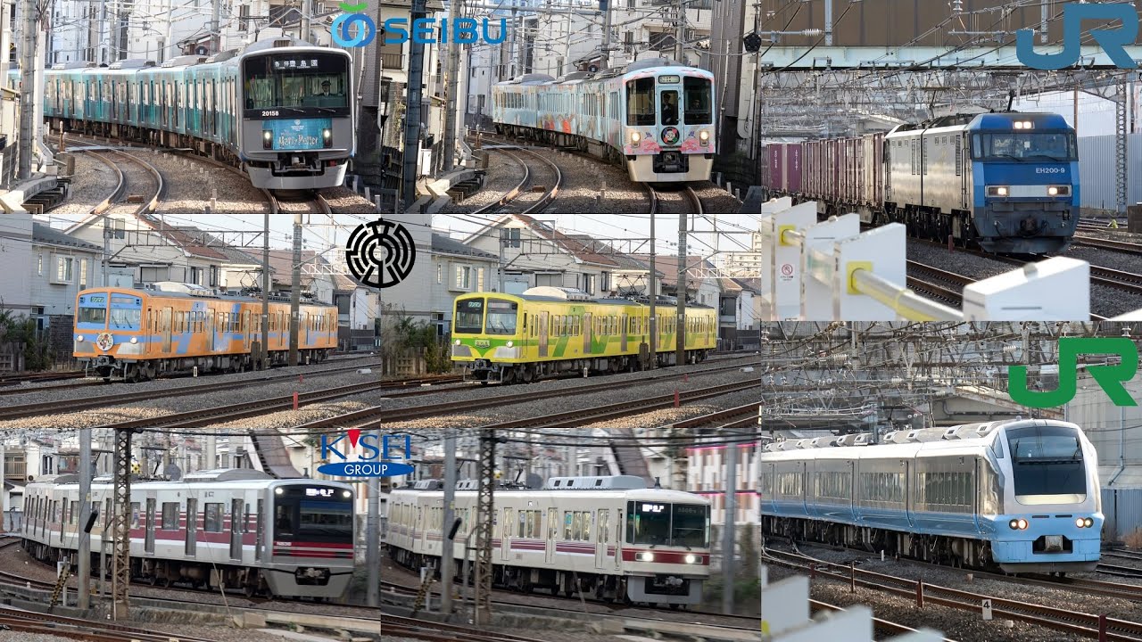Over an Hour of Trains Around Northern Tokyo/東京北部の​​列車 1/18/26