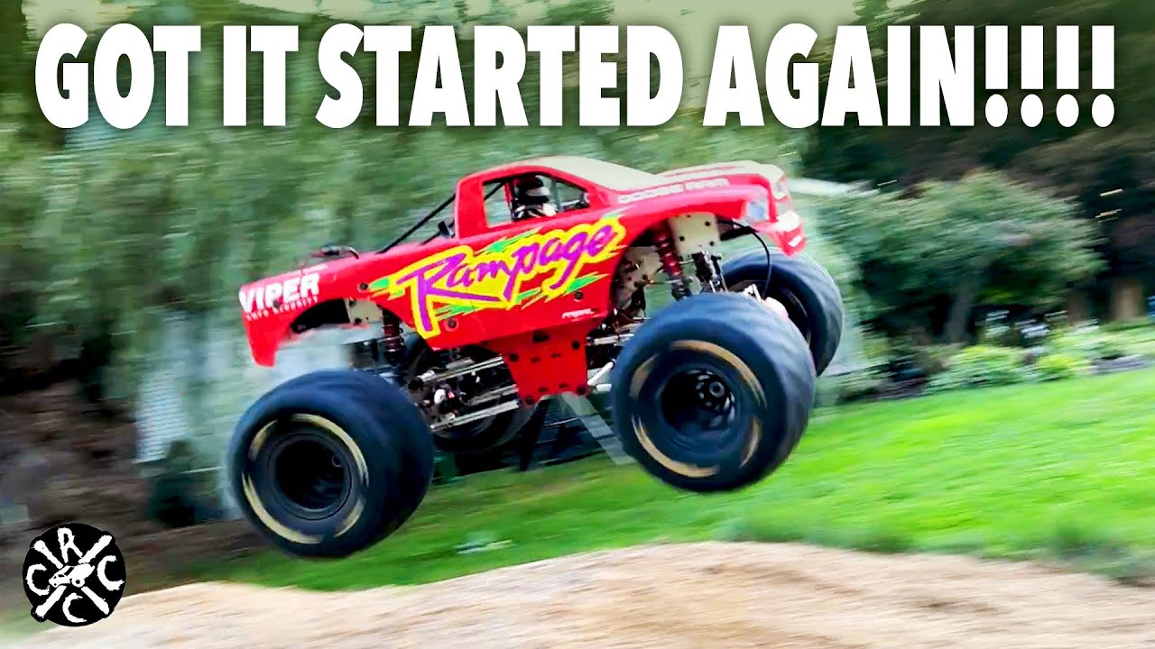 Запустил Primal RC Monster Truck! Время веселиться!