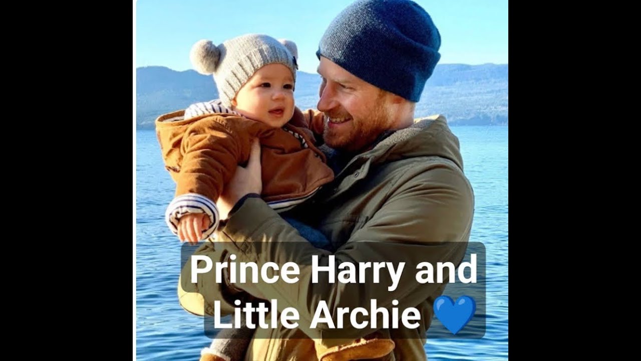 Prince Harry and Little Prince Archie 💙👑