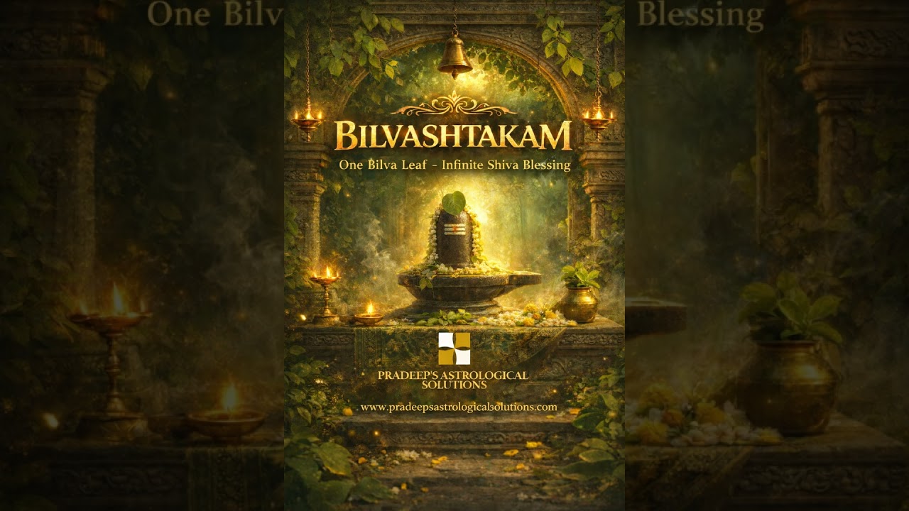 🔱Feel the divine grace of Lord Shiva through the sacred Bilvashtakam