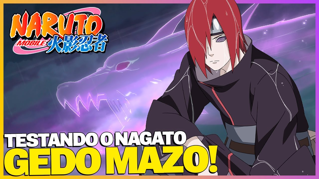 NARUTO MOBILE: SUMMONANDO E TESTANDO O NAGATO GEDO MAZO!