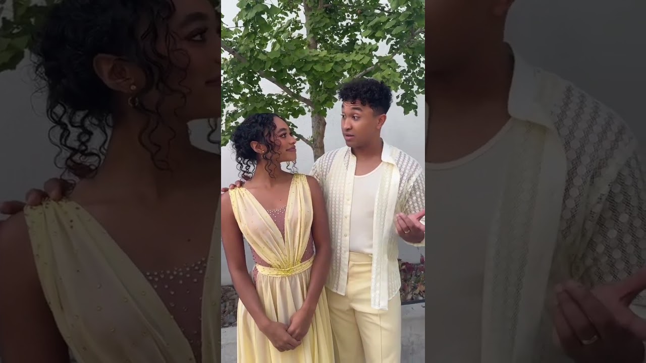 Chandler Kinney's favorite color and why #dancingwiththestars #chandlerkinney
